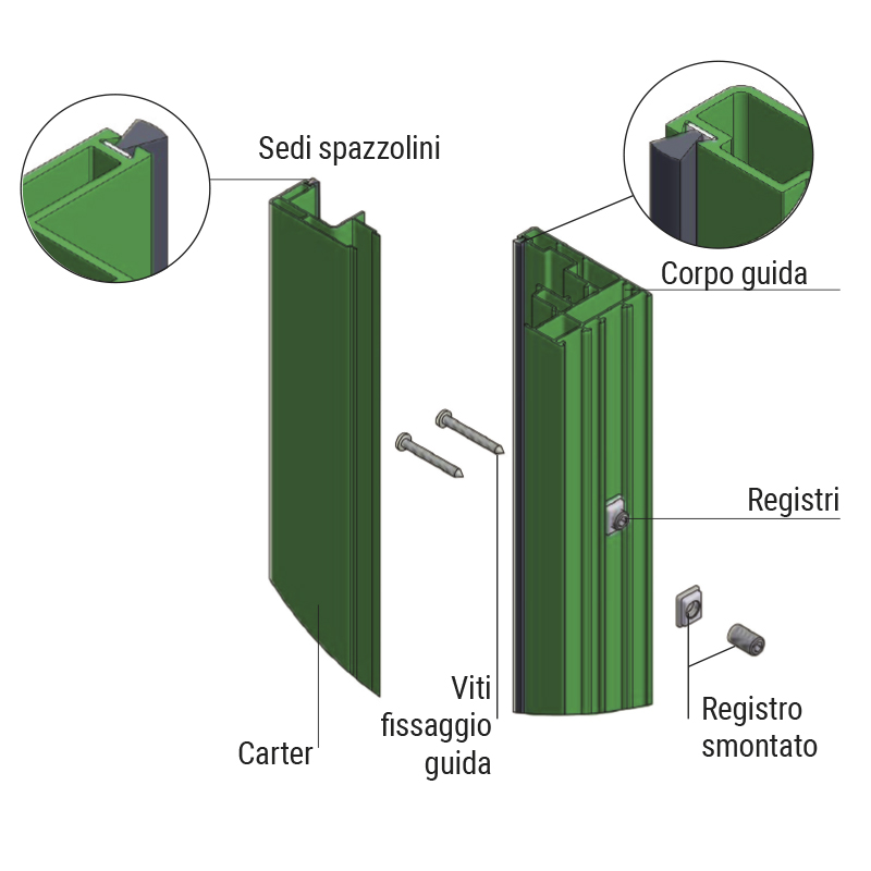 tap blind Croci Rolling shutters The safe choice